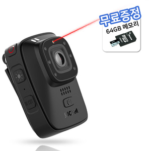 SJCAM A10 KR 64G 메모리카드 패키지 경찰 소방 바디캠 적외선촬영 생활방수